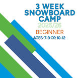 3-Week Snowboard Camp - Beginner