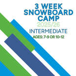 3-Week Snowboard Camp - Intermediate